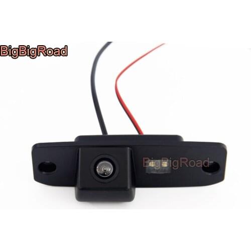BigBigRoad Car Rear View Parking Camera For Hyundai Elantra Sonata NF Accentt Tucson Terracan Veracruz Niight Vision Waterproof