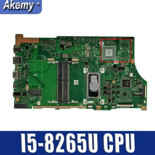 AKEMY Motherboards X530FA Laptop motherboard for ASUS X530FN X530F S5300F 100% TEST original mainboard I5-8265U