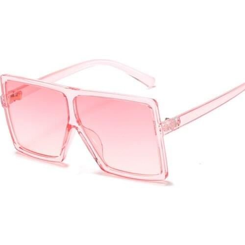 Fashion Square Sunglasses Kids Big Frame Sun Glasses Brand Designer Boys Girls Eyewear Gradient Mirror Oversized Oculos De Sol