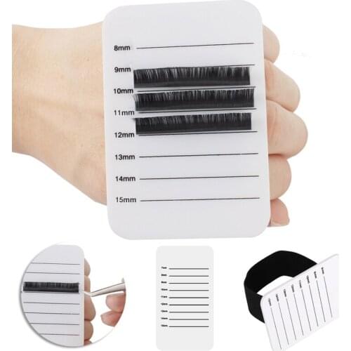 Lash Eyelashes Individual Tile Palette Belt Adhesive Eye Lash Pad Acrylic Eyelash Extension Pallet Holder Extension Makeup Tools