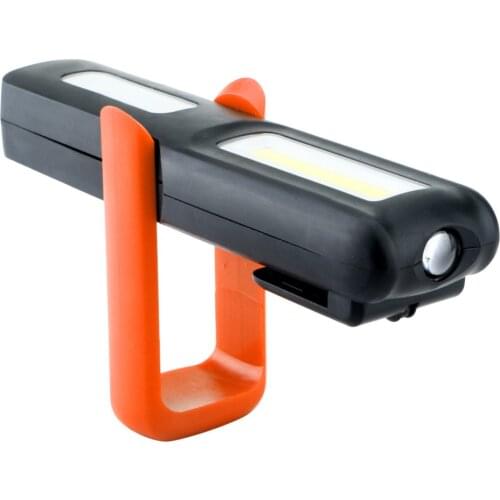 New Style 180 Degree Red / Blue / Black / Orange USB Rechargeable 3W COB LED Work Light Lamp Magnetic Flashlight Torch W/Hook