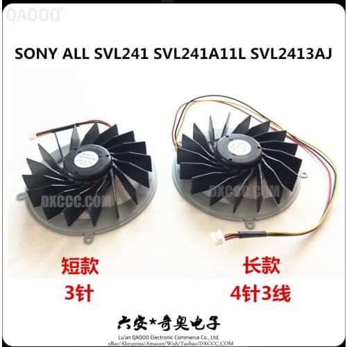 New UDQF2RH59CQU UDQF2RH60CQU FOR Sony ALL SVL241 SVL241A11L SVL2413AJ CPU COOLING FAN