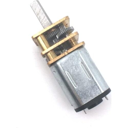 AZGIANT N20 30/50/100/200/300RPM/min Micro Speed Gear Motor DC 3V/6V/12V Reduction Gear Motor Gear Reducer Motor