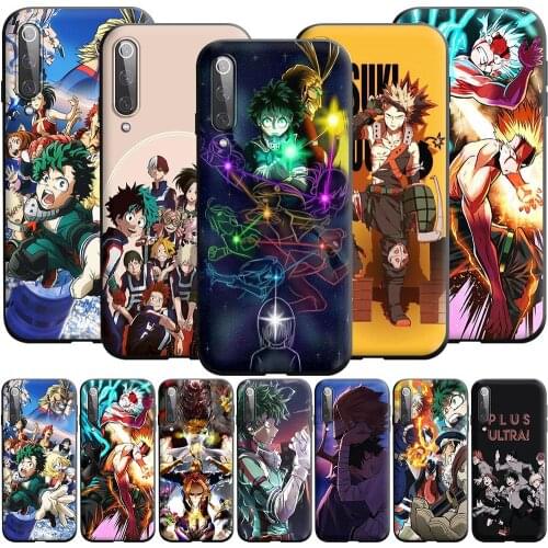 Boku No My Hero Academia Deku Case for Xiaomi MI 8 9 9T A2 A3 10 10T Note Lite Pro SE Max 3 F1 Poco X3 NFC M3 11 11i Ultra F3