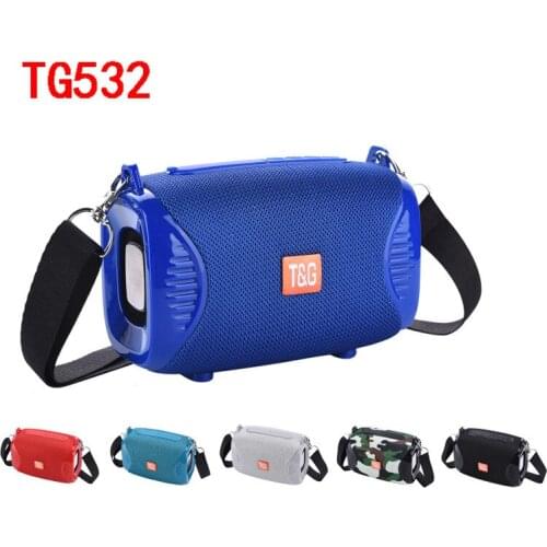 TG532 portable wireless bluetooth speaker bass waterproof subwoofer stereo FM radio TF AUX USB portable outdoor mini speaker