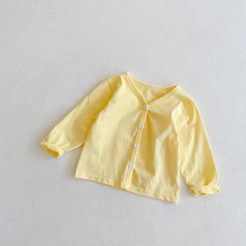 Spring and summer infant baby girl cardigan coat
