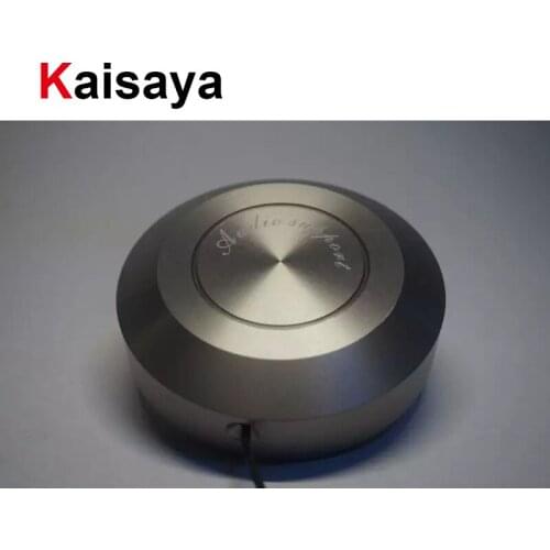 Sterling Silver Sound Box GND Black Hole Eliminate Static Electricity Power Purifier Electronic T0894