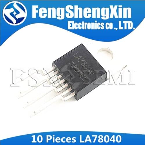 10pcs/lot LA78040 LA78040B LA78040N TO-220-7 Field scan chip