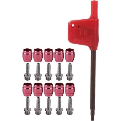 10pcs Olive Head+Needle for AVID Oil Discs Quick-Install Olive Head for SRAM StealthamaJig Brake Quick-Connect Install Oil Tube