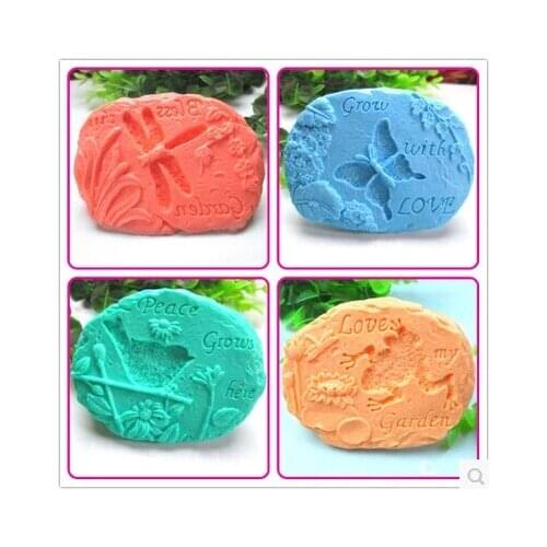 Butterfly Dragonfly Frog stone bird silicone soap mold Cake decoration Cake mold manual soap mold fondant tools