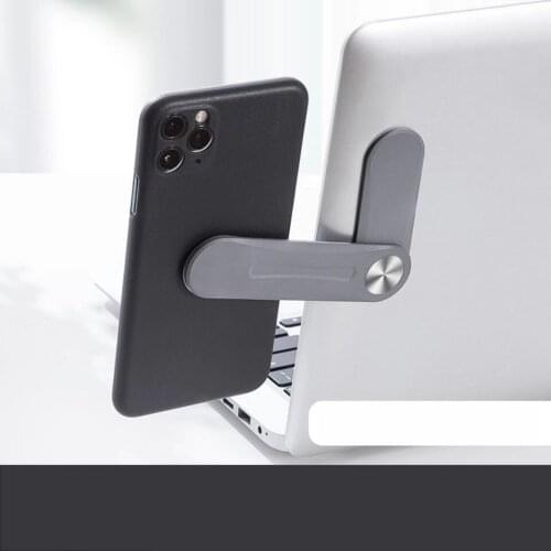 Laptop Screen Support Holder Dual Monitor Display Clip Adjustable Phone Stand Laptop Side Mount Connect Tablet Bracket