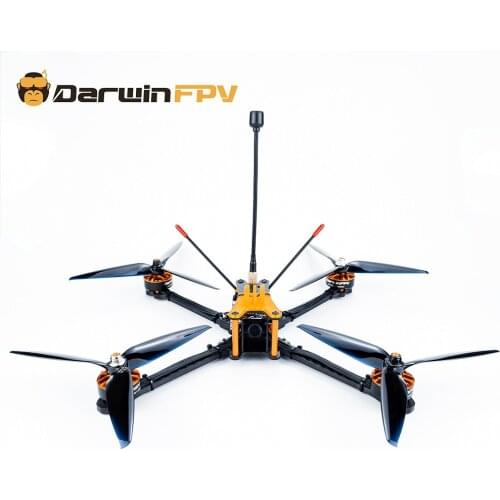 DarwinFPV Tyro 129 S FPV Drone Quadcopters Darwin129 280mm 7 Inch F4 OSD 50A BLHeli_S Dshot600 800mW 1200TVL