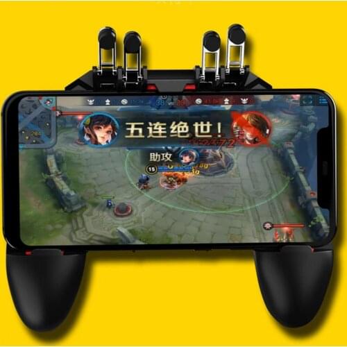 AK66 Game Controller Exquisite Flexible Flip Button Design Universal Phone Joystick for Smart Phones