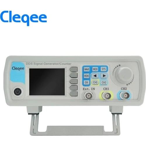 NEW Cleqee JDS6600 Series 15M 30M 40M 50MHZ Digital Control Dual-channel DDS Function Signal Generator Frequency Meter Arbitrary