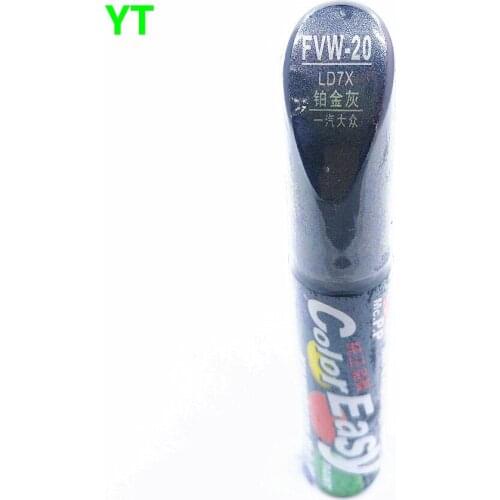 Car scratch repair pen, auto painting pen gray color for volkswagen polo golf 6,7 touran passat tiguan CC ,car painting pen