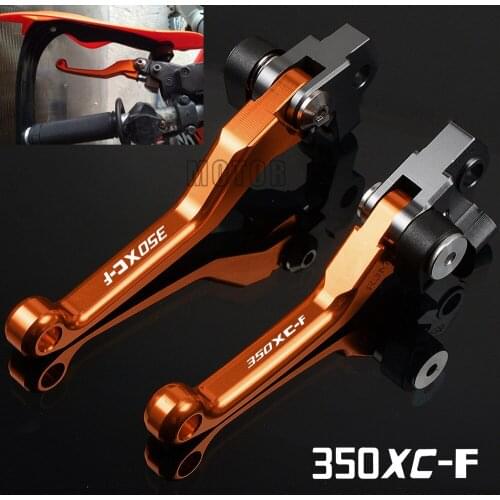 For 350XC-F 2011-2018 350 XC-F XCF XC F CNC Aluminum Motorcycle DirtBike Dirt Pit Bike Motocross Pivot Brake Clutch Levers