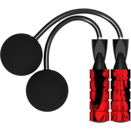 Jump Rope Ropeless Skipping Rope Fitness Adjustable Weighted Ball Cordless Jump Rope For Men Women Kids Boxing Training