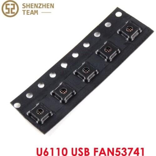 SZteam 5pcs/lot new original U6110 USB FAN53741 ACCESSORY BUCK ic for iphone X 8 8plus