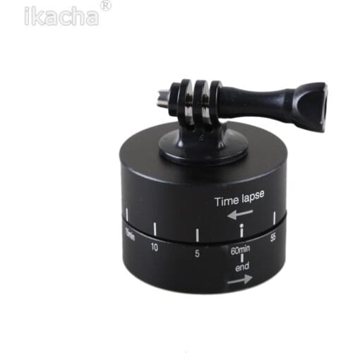 360 Degrees Panning Rotating Time Lapse Photography for Iphone Mobile For Gopro Hero 6 for SJCAM DSLR Camera