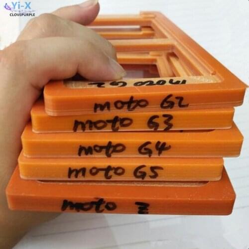 5PCS/Lot PF Glue Mould LCD Screen Glass Mold Holder oca Molds for Motorola Moto Z/G2/G3/G4/G5