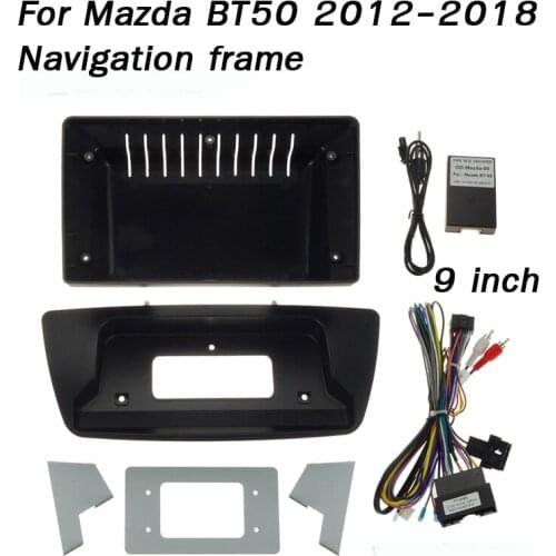 For Mazda BT50 2012-2018 Central control cd host modified panel audio Android navigation frame line