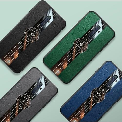 For OPPO Reno 2 2Z 2F Case Luxury Hard Cloth With Ring Stand Magnet Slim protective Back cover for OPPO Realme XT X2