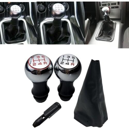 Chrome Car Styling Gear Shift Knob Gaiter Boot Cover Case For Peugeot C2 C3 C4 106 107 206 207 301 306 307 308 406 407 2008 3008