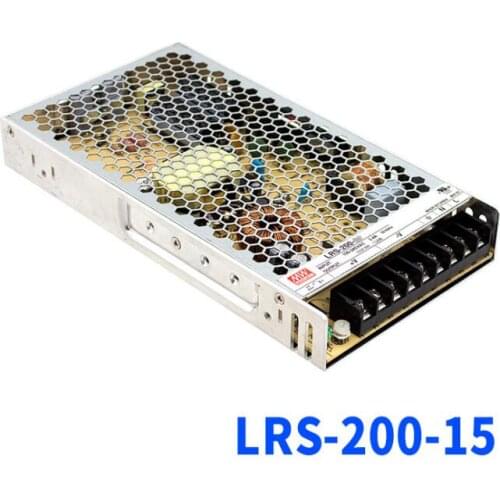 [Seven Neon]MEAN WELL LRS-200-15 15V 10A 200W High power High effection Single Output Switching Power Supply LED power