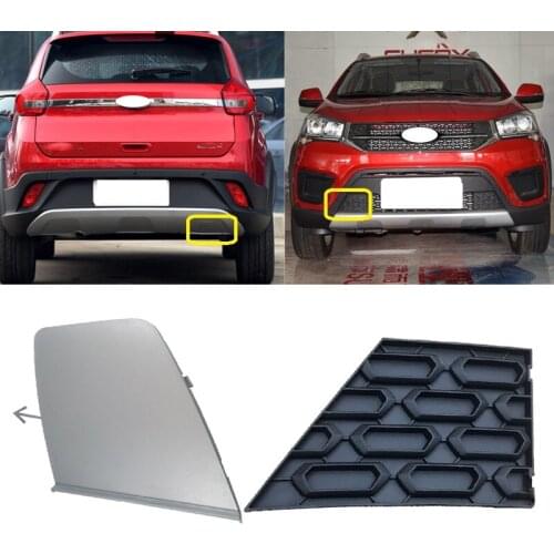 Roavia Car front and Rear Bumper Towing Hook Cover,For Chery Tiggo 3X,Tiggo 2,Tiggo2,DR 3,DR3 Tow Hook Cover Trailer Hole Cap