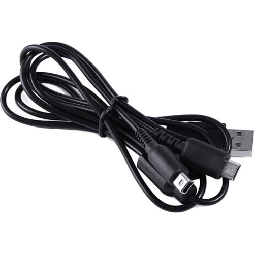 Mini SUB connectors 1.2m 2 in1 USB Charger Charging Power Cable Cord Sync Data For Nintendo DS NDS Lite NDSL /DSI LL/ XL