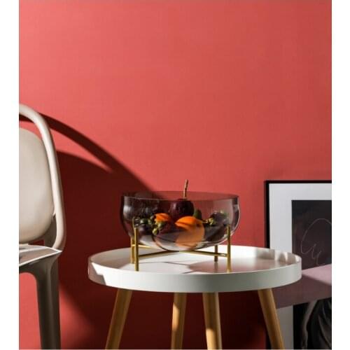 Tabletop Vase for Home Decoration Plastic Europe Nordic Design Vase for Flower Glass Arts Living Room Decoration Flower Vase