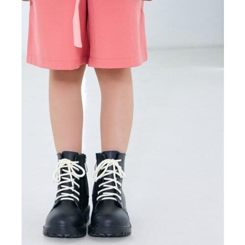 New Fashion Classic Childrens Shoes PVC Rubber Kids Baby Cartoon Shoes Childrens Water Shoes Waterproof Rain Boots