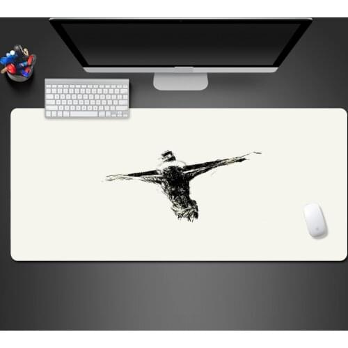 Extra Grande Gaming Mousepad Gamer Computador Anti-slip Mouse Pad XL White High Grade Rubber Washable Pads Give Gamer Padmouse