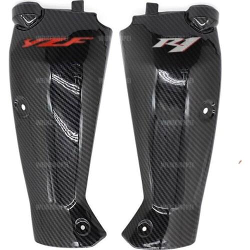Carbon Fiber Painted Upper Dash Air Intake Tube Ram Cover Fairing Fit For YAMAHA YZF1000 R1 2009 2010 2011 2012 2013 2014