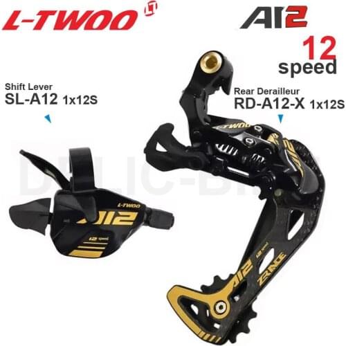 LTWOO 12 speed Groupset with12v Shifter Carbon Cage SHADOW Rear Derailleur like M9100 M8100 Series for MTB bike bicycle Original