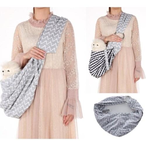 Pet Dog Cat Carrier Outdoor Travel Handbag Pouch Breathable Single Shoulder Bag Sling Comfort Travel Shoulder Bag