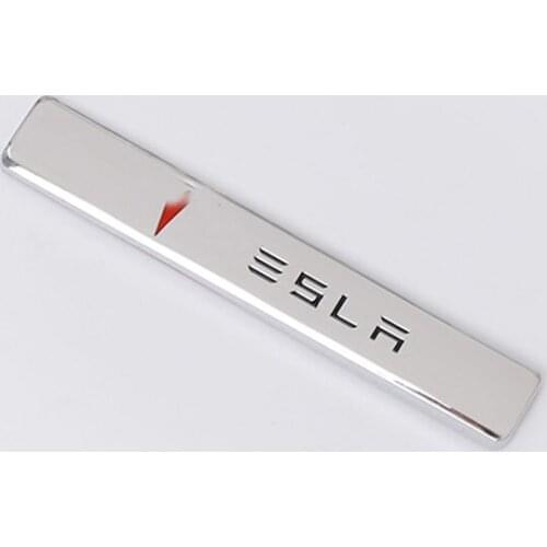 Suitable for Tesla Model 3 side fender electroplating stickers to embellish the body grade and improve the appearance