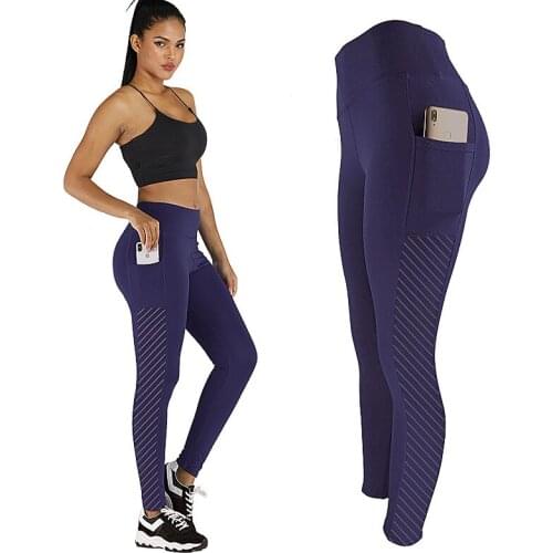 Plus Size Leggings Women Fitness Leggings Pockets For Women Jeggings Sportswear Femme High Waist Exercise Leggings Women