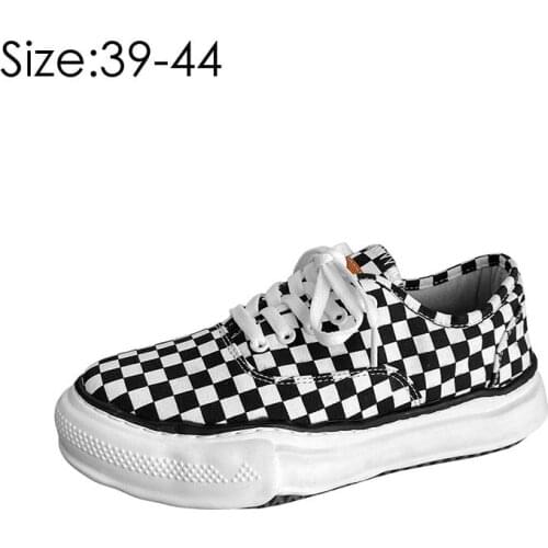 Women’s And Men’s Canvas Comfort Low Top Sneaker Lace-Up Classic Casual Shoes Black White Slip-On Walking Skateboarding Shoes