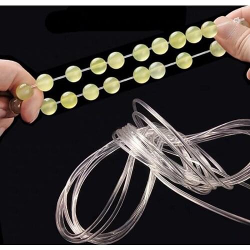 393inch/Roll Multi-Color Stretch Elastic Crystal Line Beading Rope String Cord For Jewelry Making DIY Handmade Bracelet Necklace