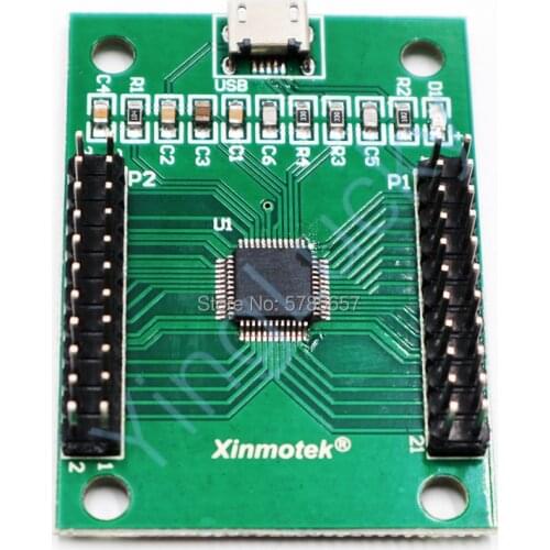 XIN MO USB Encoder PC PS3 USB to Jamma Arcade USB Controller Interface 1 to 2 Player Keyboard Arcade Joystick Button Controller
