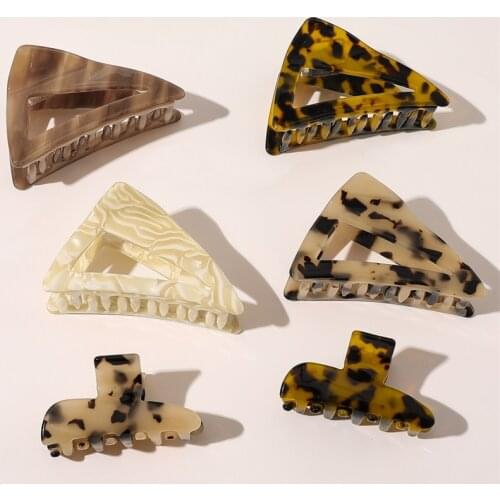 Fashion Women Claw Clip Elegant Colorful Leopard Pattern Hair Clips for Hair Girls Hairclip Hair Barrettes Hair Accessories New