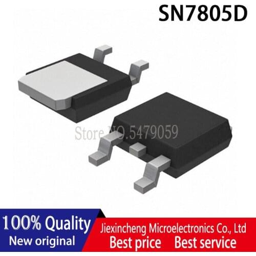 20PCS SN7805D SN7805 TO252 Three terminal stabilizer New original