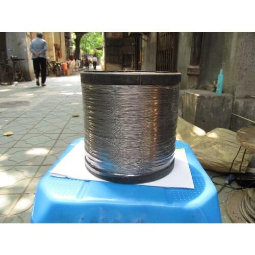 100m per lot Stainless steel 304 wire rope 7*7 0.6 mm diameter(no nylon/pvc coated)