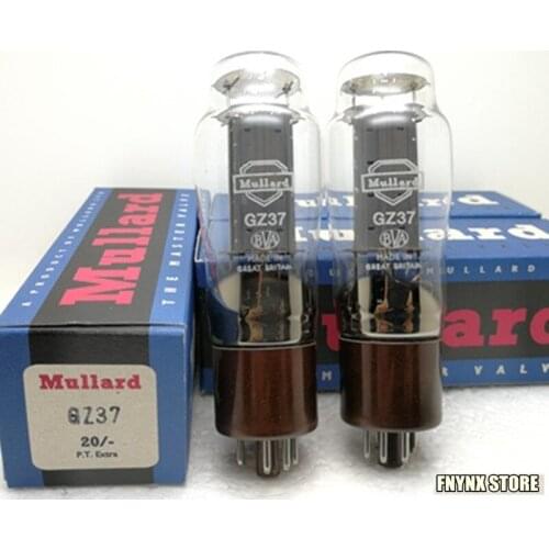 2PCS Original England Precise Pairing Mullard Electran Tubes GZ37