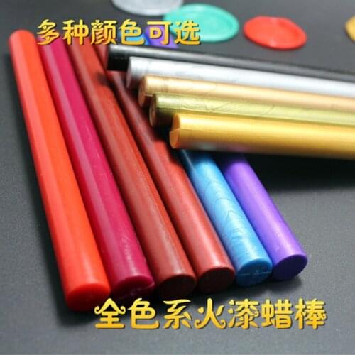 50pcs/lot Retro Seal Wax Environmental Protection 41 Color Optional Lacquer Stamps for Scrapbooking Card Making