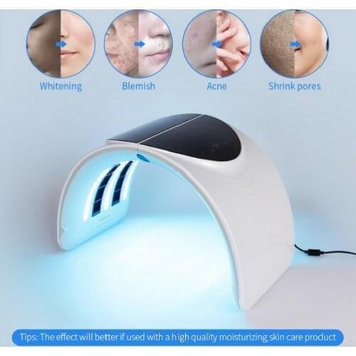 7 Color PDT LED Photon Light Therapy Lamp Facial Body Beauty SPA PDT Mask Skin Tighten Rejuvenation Wrinkle Remover Acne Device