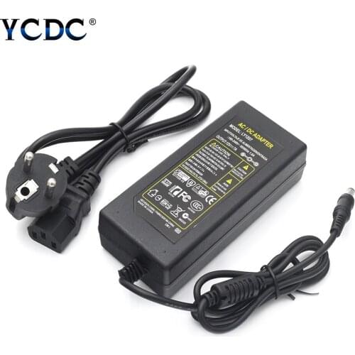 Power Supply DC 12V 7A Power Supply Adapter DC 12V Volt Power Supply Adapter Lighting Led Strip Lamp EU US UK AU Plug
