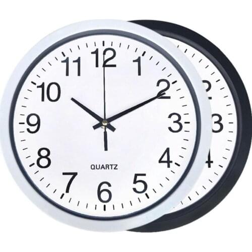 Wall Clock Modern Design Classic Round Wall Clock Arabic Silent Kitchen Sweep Home Room Numerals Movement Bedroom Decor D4B7