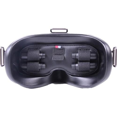 Soft Touch Shell Case Compatible with FPV Goggles V2 Sunshade Pad Antenna microSD Card Storage Holder X6HA